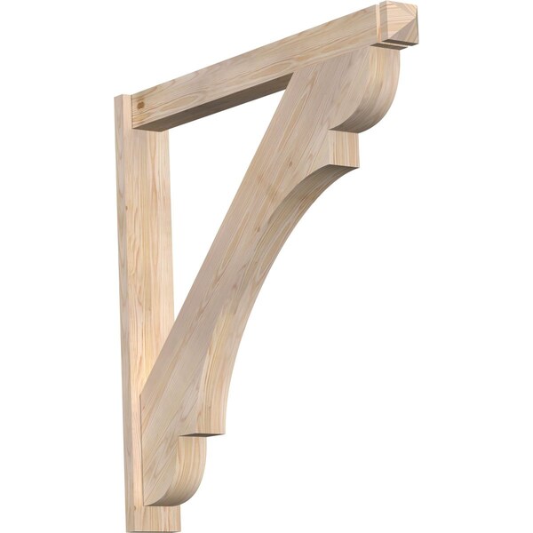 Ekena Millwork Olympic Arts & Crafts Smooth Outlooker, Douglas Fir, 5 1/2"W x 44"D x 44"H OUT06X44X44OLY03SDF - main
